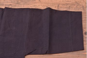 大正〜昭和初期　未使用　古い藍染木綿半纏(古布、呉服店)(R-046197)