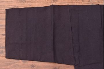 大正〜昭和初期　未使用　古い藍染木綿半纏(古布、呉服店) (R-046198)