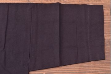 大正〜昭和初期　未使用　古い藍染木綿半纏(古布、呉服店) (R-046198)