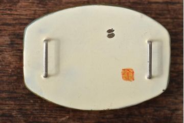 昭和初期　金峯銘　彫刻　帯留など5点(木製、陶器、帯留め)(R-046237)