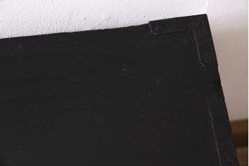 アンティーク家具　前面桐材　大きな丸金具が目を引く明治大正期の重ね箪笥(衣装箪笥、引き出し)(R-046248)