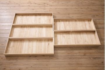 リメイク家具　伝統民芸　岩谷堂箪笥　衣装盆付き　2wayが便利な脚付サイドボード(衣装箪笥、引き出し、収納棚)(R-046252)