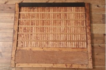 和製アンティーク　明治大正期　丸桟仕上げの気品溢れる近江水屋箪笥・下段(重ね箪笥、収納棚)(R-046260)