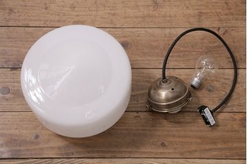 レトロ照明　シャビーなブラケットがおしゃれなペンダントライト(天井照明、吊り下げ照明)(R-046262)
