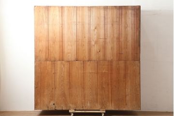 和製アンティーク　昭和初期　純和風のお部屋にぴったりの水屋箪笥・重ね(重ね箪笥、収納棚、戸棚、食器棚)(R-046267)