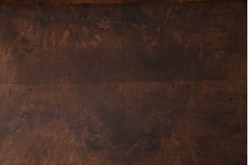 イギリスアンティーク　ウォールナット　上品な杢目が美しく現れた平机(デスク)(R-046283)