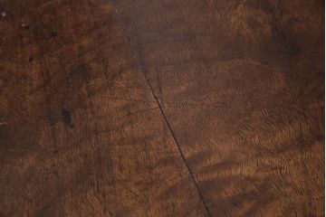 イギリスアンティーク　ウォールナット　上品な杢目が美しく現れた平机(デスク)(R-046283)