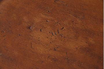 アンティーク家具　昭和初期　ブナ材　可愛らしいペイントが魅力のレトロなスツール(木製チェア、丸椅子)(R-046285)