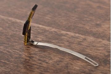 古い鼈甲　コンパクト　髪留　6点(べっこう、シルバー、在銘)(R-046289)