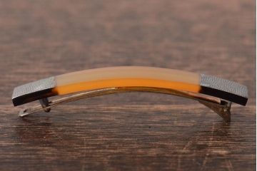 古い鼈甲　コンパクト　髪留　6点(べっこう、シルバー、在銘)(R-046289)