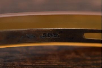 古い鼈甲　コンパクト　髪留　6点(べっこう、シルバー、在銘)(R-046289)