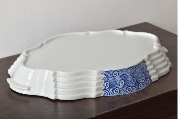 オランダ　KONINKLIJKE　PORCELEYNE　FLES(コーニンクレッカ、デルフト)置台(R-046294)