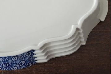 オランダ　KONINKLIJKE　PORCELEYNE　FLES(コーニンクレッカ、デルフト)置台(R-046294)