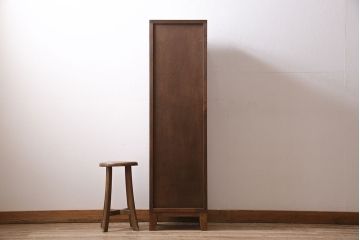 カタログ掲載品　ラフジュ工房オリジナル　縦型　和風　脚付きの10段チェスト(ハイチェスト、引き出し)(R-046297)