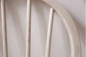 ペイント家具　ERCOL(アーコール)　フレンチシャビーなウィンザーチェア(ダイニングチェア、椅子、ウインザーチェア)(R-046314)