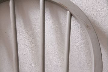ペイント家具　ERCOL(アーコール)　フレンチシャビーなウィンザーチェア(ダイニングチェア、椅子、ウインザーチェア)(R-046315)