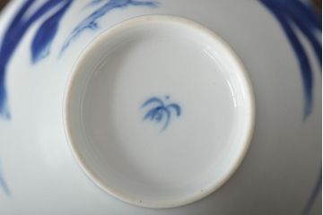 オールド香蘭社　湯呑み7客(有田焼、猪口、向付)(R-046320)