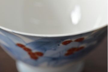 オールド香蘭社　湯呑み7客(有田焼、猪口、向付)(R-046320)