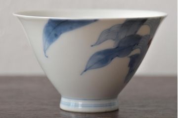 オールド香蘭社　湯呑み7客(有田焼、猪口、向付)(R-046320)
