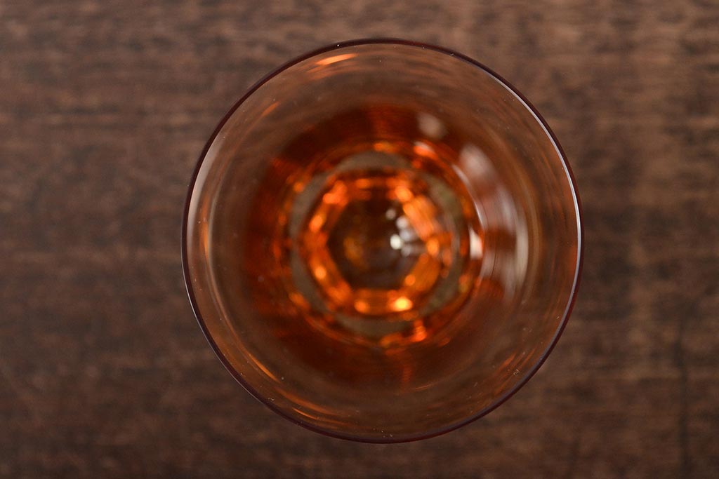 チェコガラス　MOSER　モーゼル　グラス5点(ボヘミアクリスタル、コップ)(R-046321)