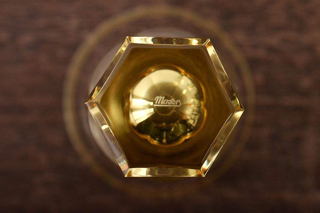 チェコガラス　MOSER　モーゼル　グラス5点(ボヘミアクリスタル、コップ)(R-046321)