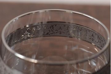 チェコガラス　MOSER　モーゼル　グラス5点(ボヘミアクリスタル、コップ)(R-046321)