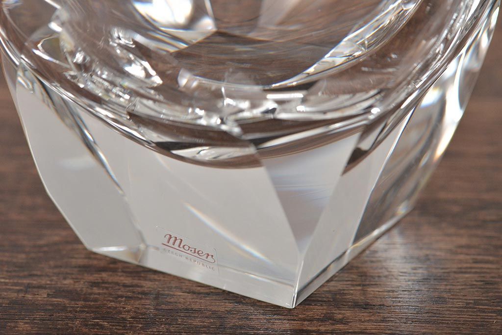 チェコガラス　MOSER　モーゼル　グラス5点(ボヘミアクリスタル、コップ)(R-046321)