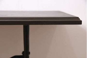 シンガー社(SINGER)　ヒノキ材　リメイク　お洒落なインテリアにおすすめなミシンテーブル(シンガーミシン、サイドテーブル、カフェテーブル、ミシン台)(R-046348)