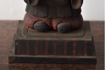 江戸〜明治　木彫(塗金彩色、仏像、彫刻)(R-046406)