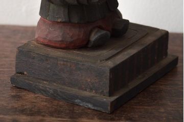 江戸〜明治　木彫(塗金彩色、仏像、彫刻)(R-046406)