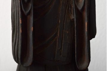 江戸〜明治　木彫(塗金彩色、仏像、彫刻)(R-046406)