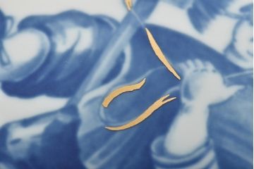 マイセン(Meissen)　2002メモリアルプレート　仔馬のギャロップ　共箱(R-046408)
