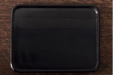 大正〜昭和初期　金蒔絵　木製煙草盆(たばこ盆、煙草入れ、火入れ)(R-046412)