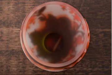 ガレ工房　ガラス小鉢(エミールガレ、花瓶、ボウル)(R-046422)