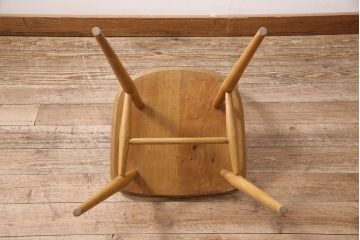 ヴィンテージ家具　ERCOL(アーコール)　ナチュラルビンテージのお部屋にぴったりなウィンザーチェア(ダイニングチェア、椅子、ウインザーチェア)(R-046435)