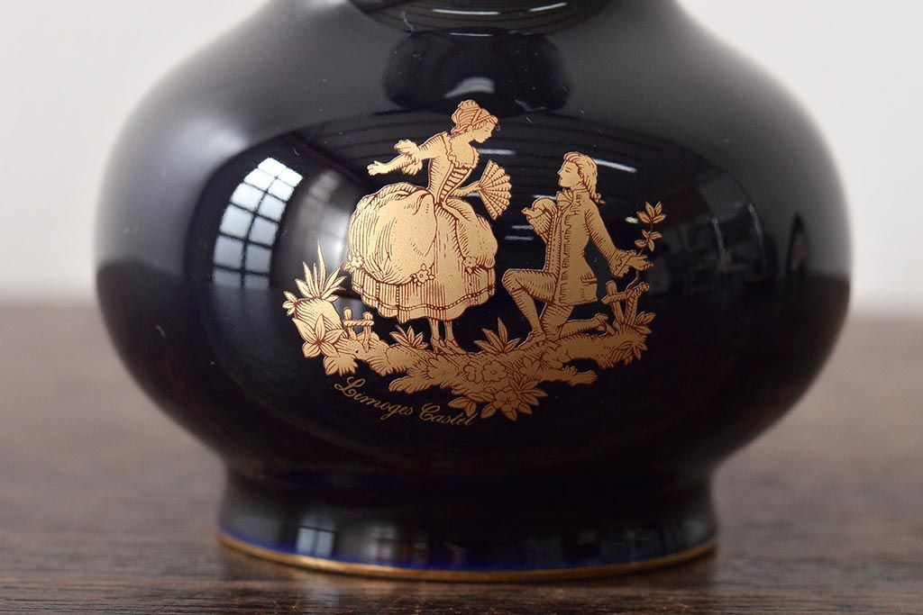 LG Porcelaine T Limoges 花瓶　フランス製　骨董品 公式】アンティーク家具ラフジュ工房商品詳細ページフランス