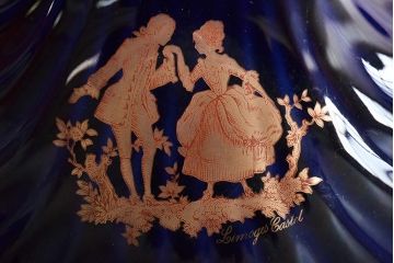 フランス　リモージュ　Limoges　花瓶など3点(CASTEL、飾り皿、金彩、プレート)(R-046471)