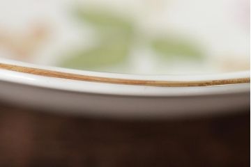 ウェッジウッド　WEDGWOOD　プレートなど4点(ワイルドストロベリー、SARAH、小物入れ、プレート、洋食器)(R-046473)