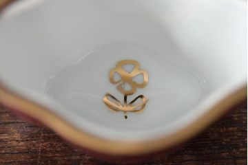 フランス　リモージュ　Limoges　小物入れ5点(CASTEL、金彩)(R-046474)