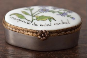 フランス　リモージュ　Limoges　小物入れ5点(CASTEL、金彩)(R-046474)