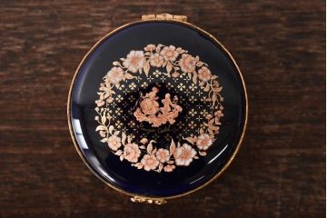 フランス　リモージュ　Limoges　小物入れ5点(CASTEL、金彩)(R-046474)