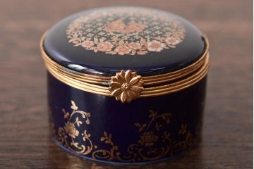 フランス　リモージュ　Limoges　小物入れ5点(CASTEL、金彩)(R-046474)