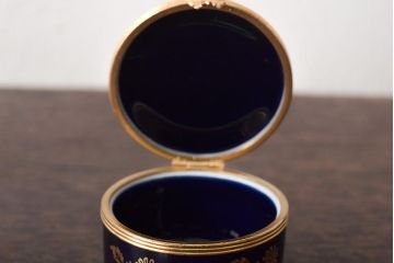 フランス　リモージュ　Limoges　小物入れ5点(CASTEL、金彩)(R-046474)