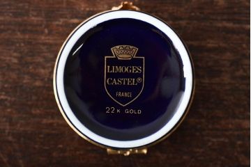 フランス　リモージュ　Limoges　小物入れ5点(CASTEL、金彩)(R-046474)