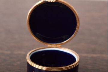 フランス　リモージュ　Limoges　小物入れ5点(CASTEL、金彩)(R-046474)