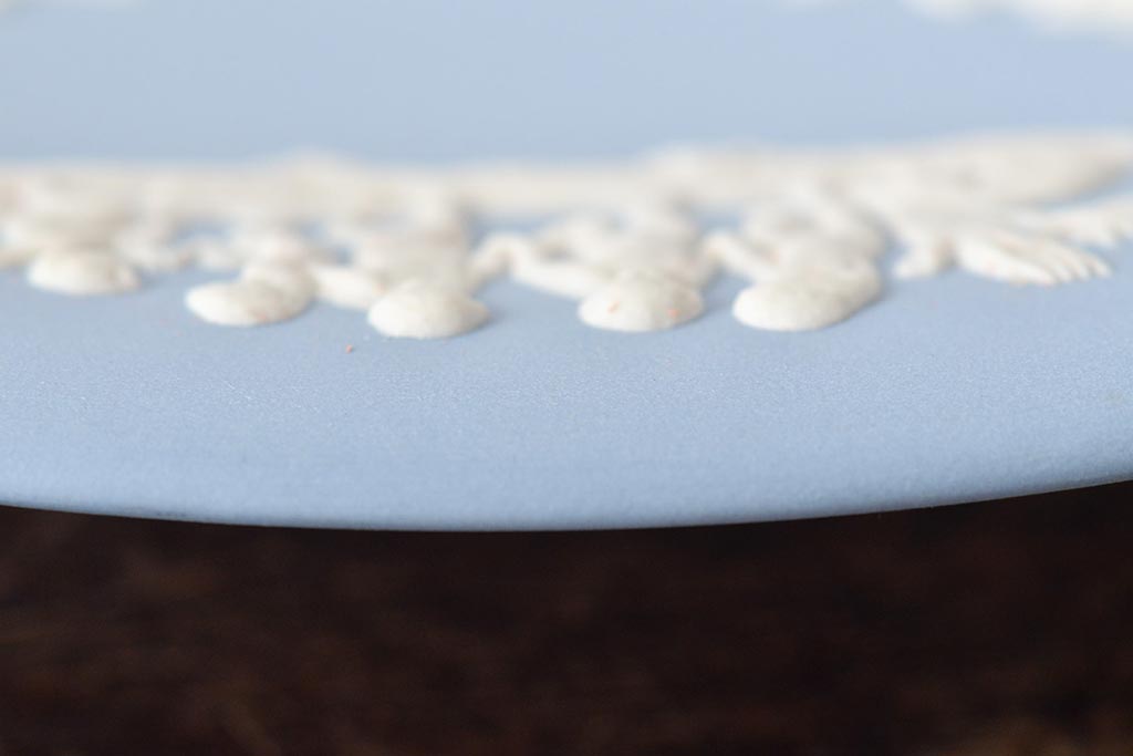 ウェッジウッド　WEDGWOOD　ジャスパー4点(プレート、小物入れ、小皿、大皿、洋食器)(R-046477)