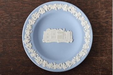ウェッジウッド　WEDGWOOD　ジャスパー4点(プレート、小物入れ、小皿、大皿、洋食器)(R-046477)