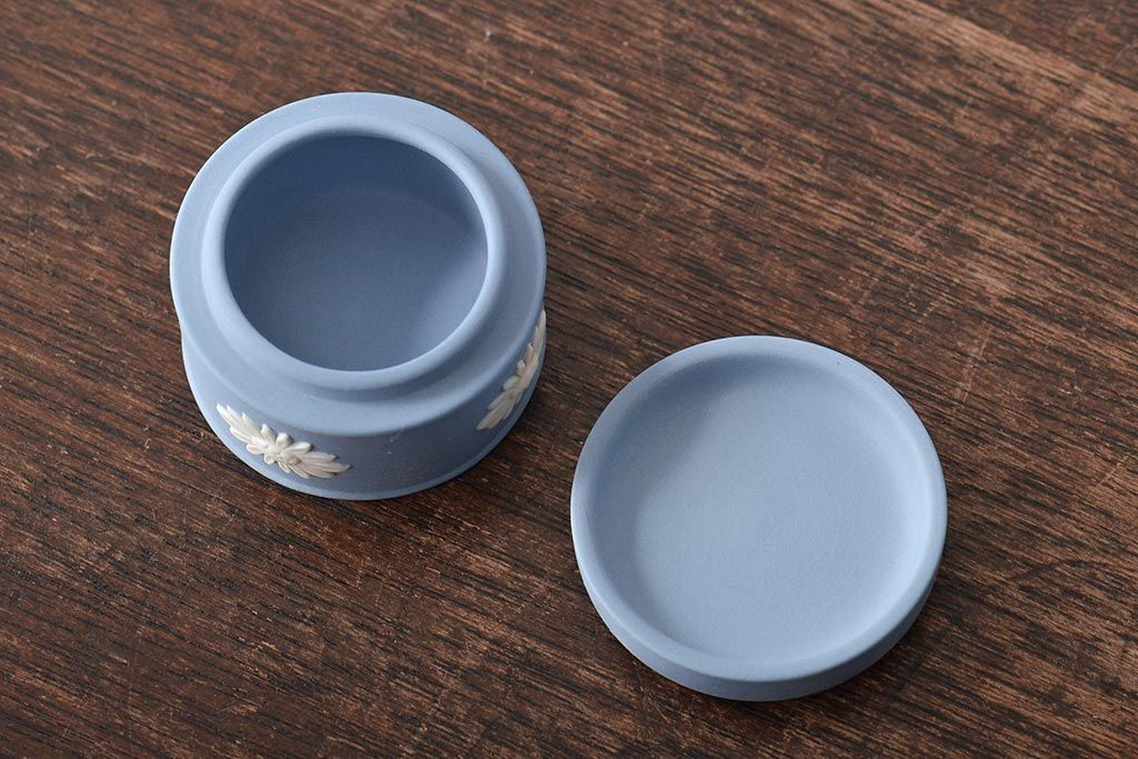 ウェッジウッド　WEDGWOOD　ジャスパー4点(プレート、小物入れ、小皿、大皿、洋食器)(R-046477)