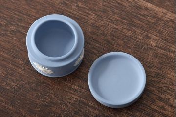 ウェッジウッド　WEDGWOOD　ジャスパー4点(プレート、小物入れ、小皿、大皿、洋食器)(R-046477)