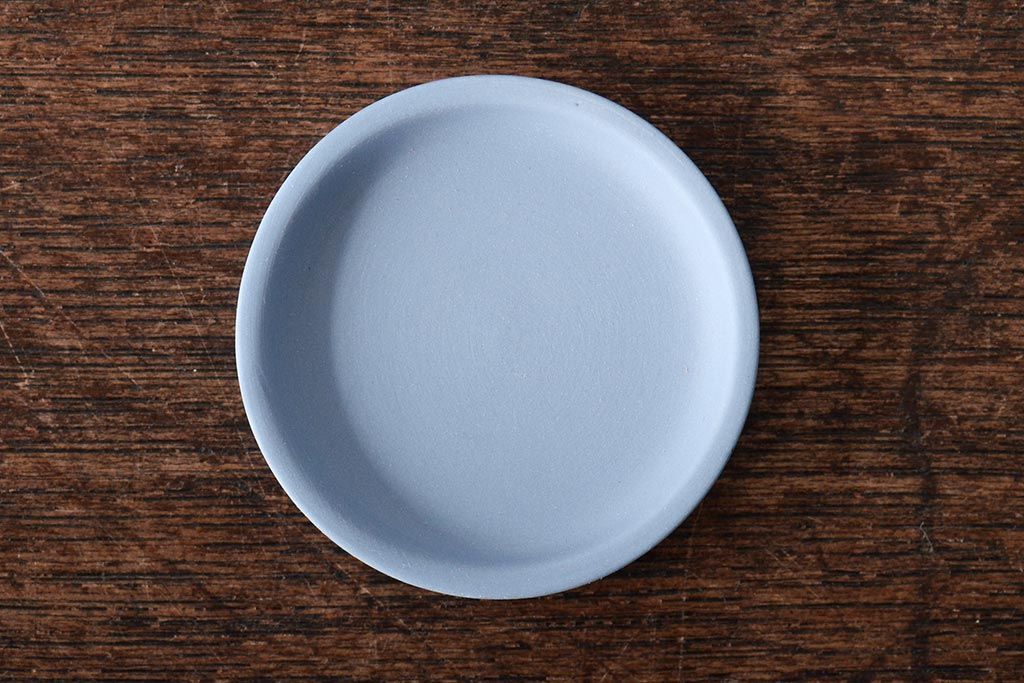 ウェッジウッド　WEDGWOOD　ジャスパー4点(プレート、小物入れ、小皿、大皿、洋食器)(R-046477)